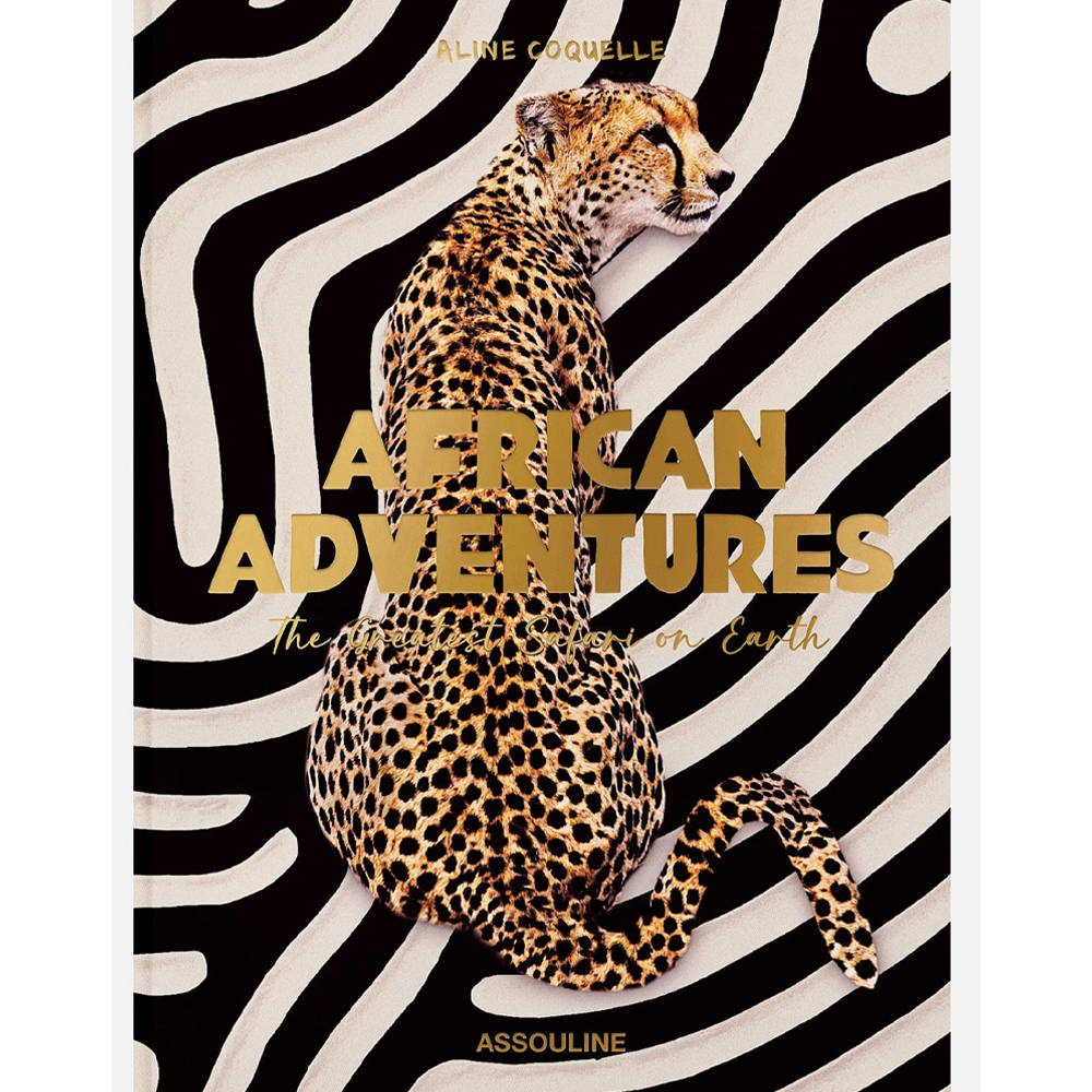 Подарочнный коллекционный фото альбом AFRICAN ADVENTURES NEW 2023 ASSOULINE HC UNBELIEVABLE ILLUSTRATIONS Safari