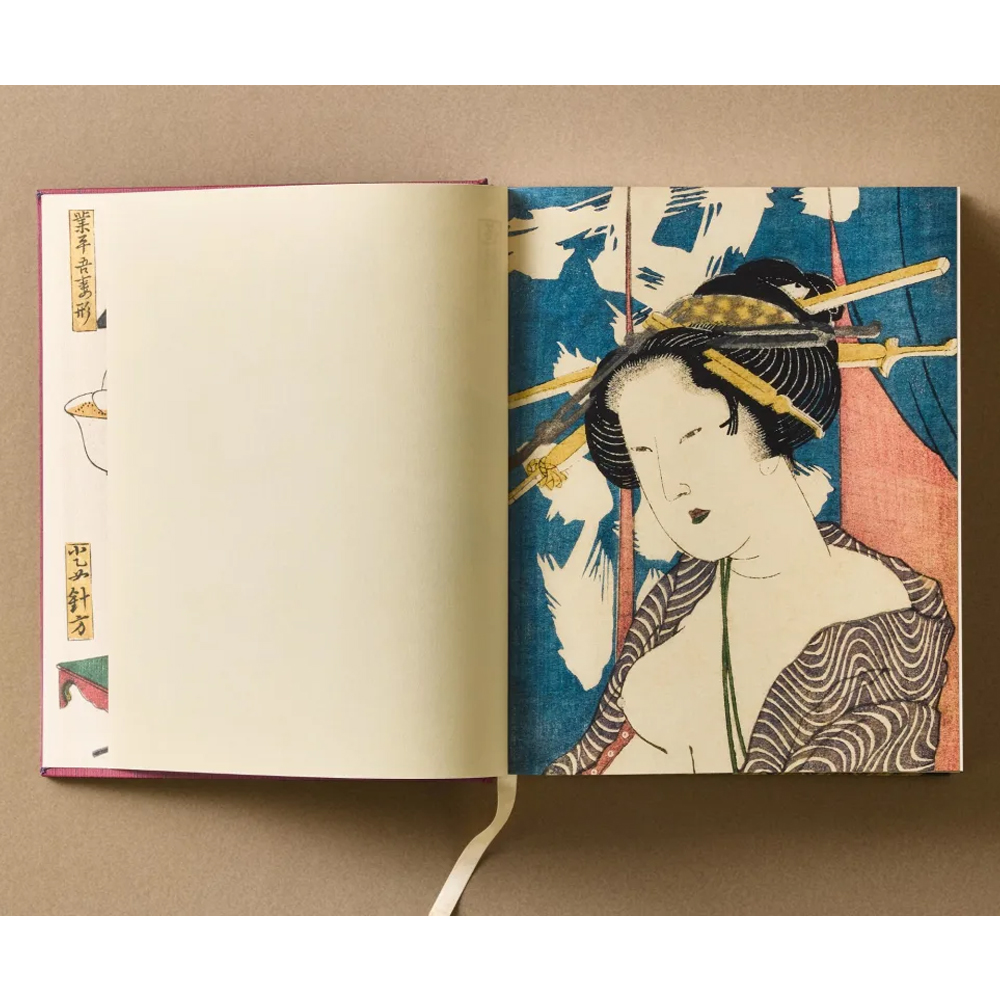 Подарочное издание Эротические гравюры Hokusai Shunga taschen