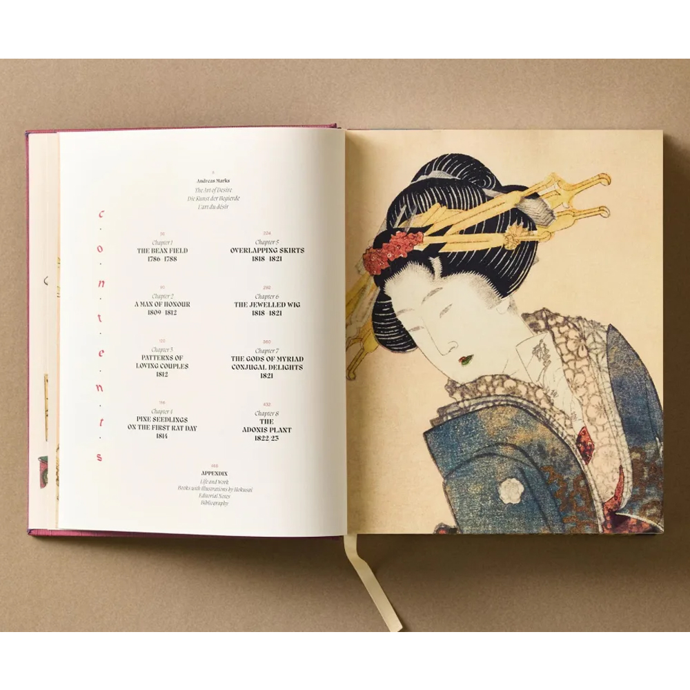 Подарочное издание Эротические гравюры Hokusai Shunga taschen