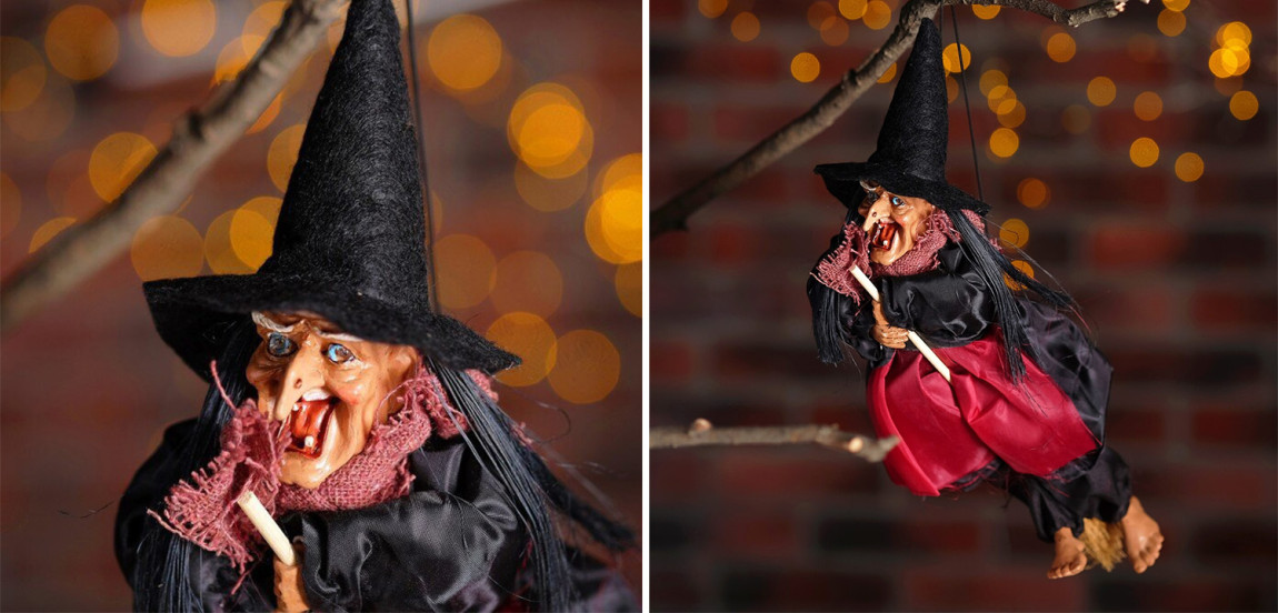 Подвесная Баба-Яга