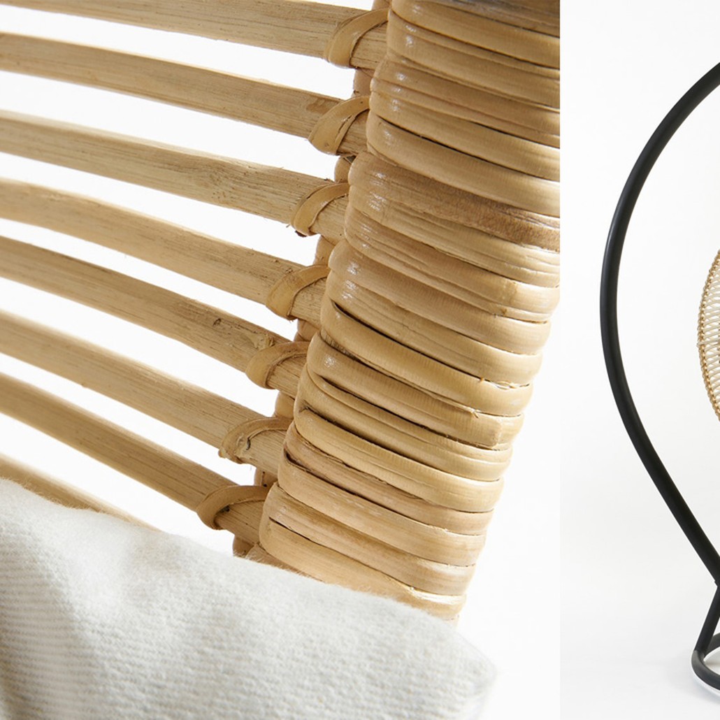 Подвесное кресло Wicker Hanging Chair