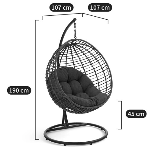 Подвесное уличное кресло Wallaker Hanging Chair
