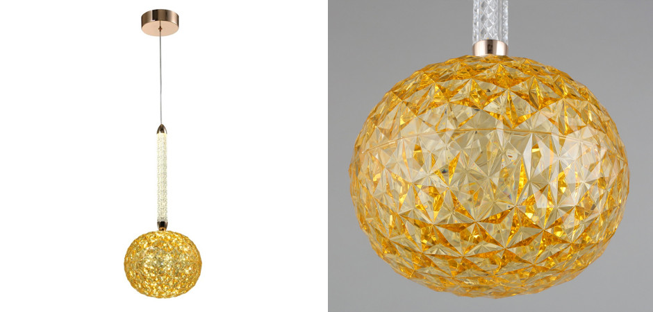 Подвесной Светильник Acid Drop Янтарный