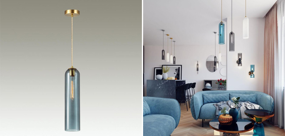 Подвесной Светильник Артиколо Синий