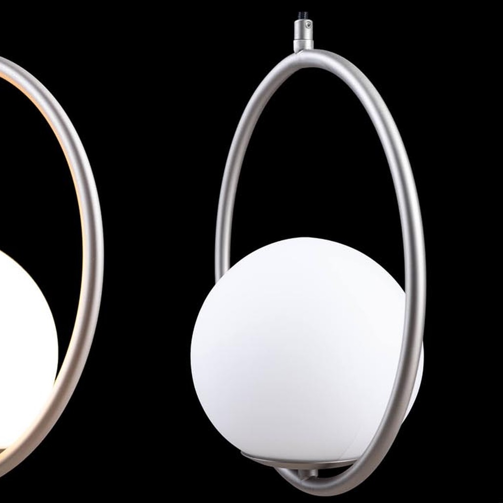 Подвесной светильник B.LUX C Ball circle nickel