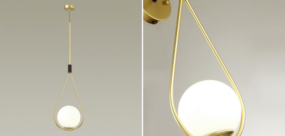 Подвесной светильник B.LUX C Ball gold 26