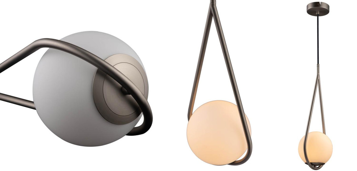 Подвесной светильник B.LUX C Ball nickel 48