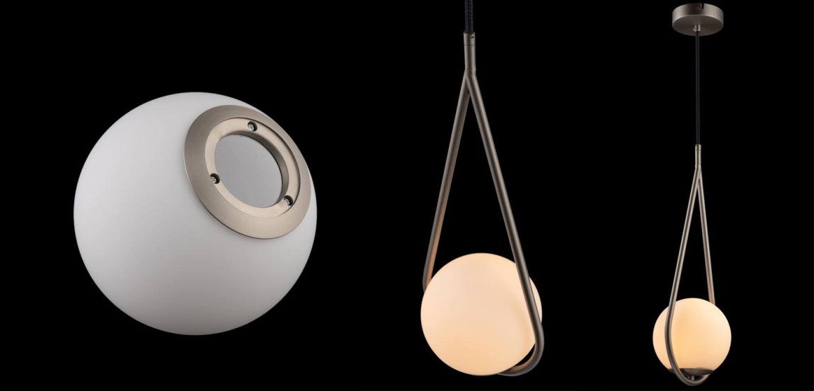 Подвесной светильник B.LUX C Ball nickel 48