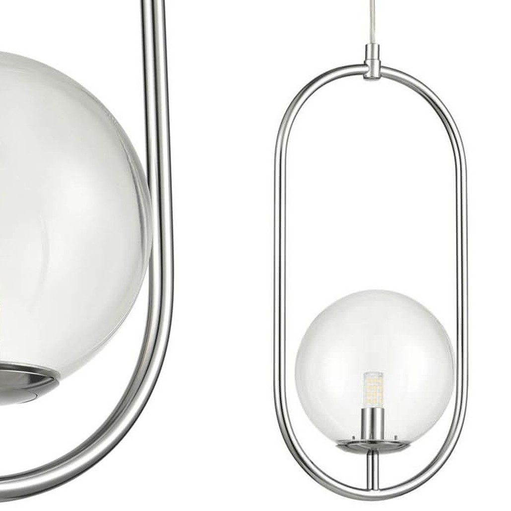 Подвесной светильник B.LUX C Ball oval chrome