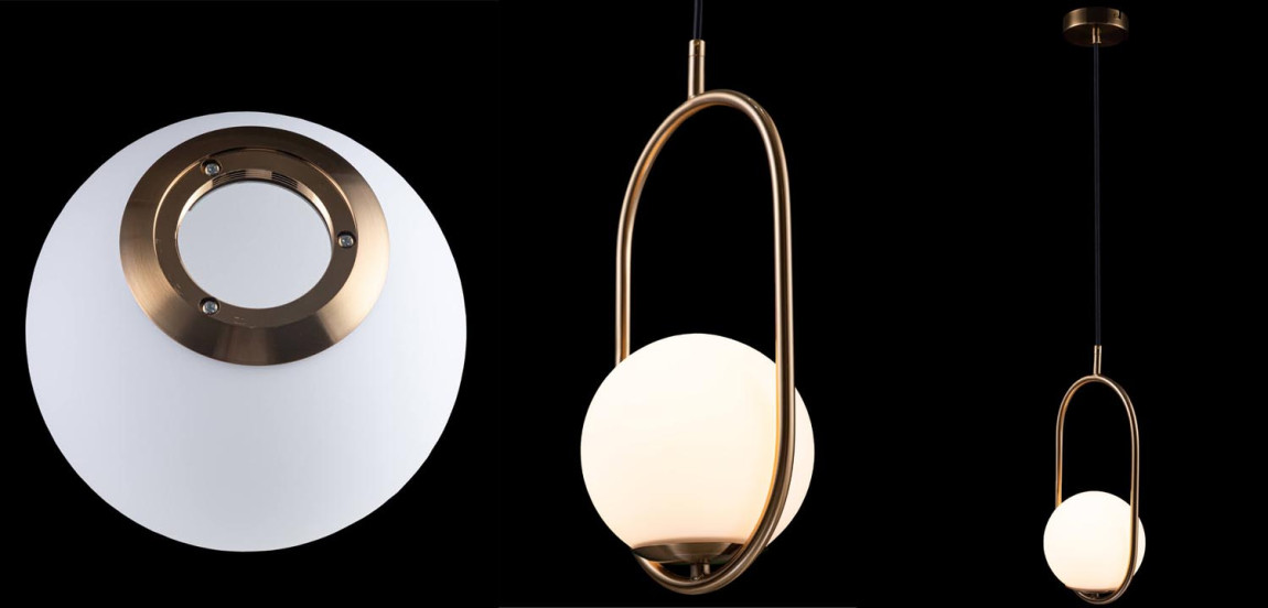 Подвесной светильник B.LUX C Ball oval copper