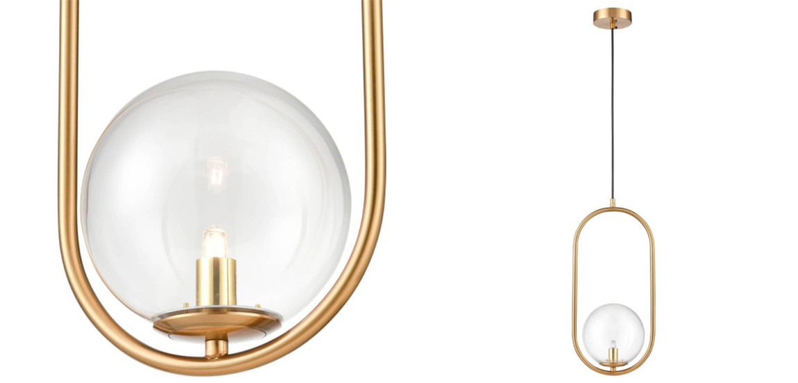 Подвесной светильник B.LUX C Ball oval gold