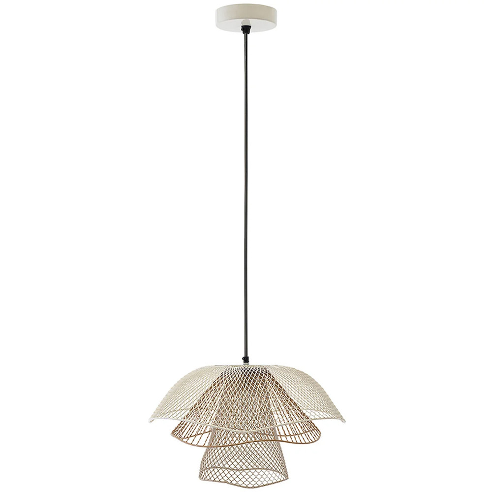 Подвесной светильник Beige Gold Mesh Lampshade Hanging Lamp