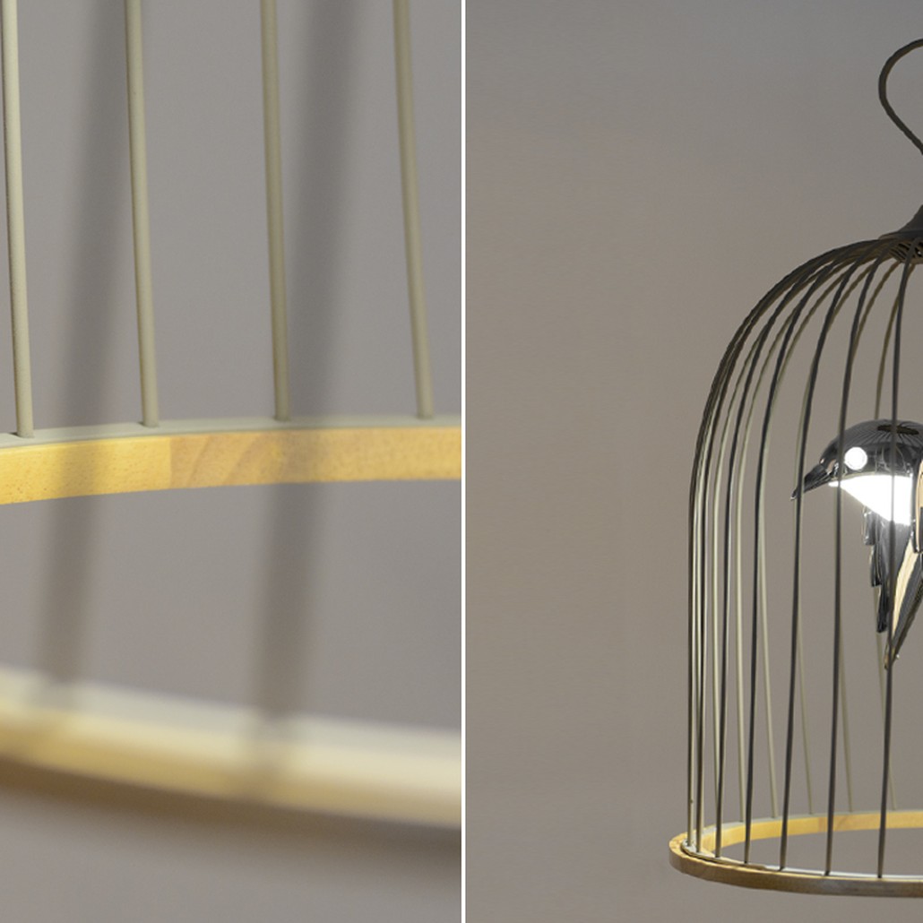 Подвесной светильник Bird in Cage Pendant