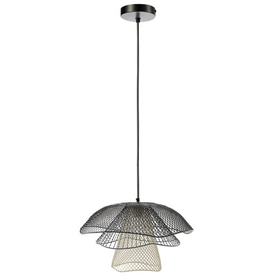 Подвесной светильник Black Grey Mesh Lampshade Hanging Lamp