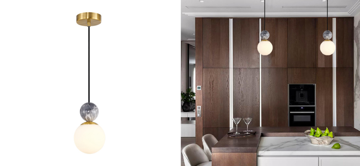 Подвесной светильник Black Marble Decor