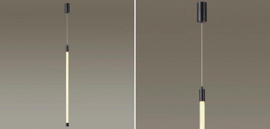 Подвесной светильник Black Trumpet tube светодиодный