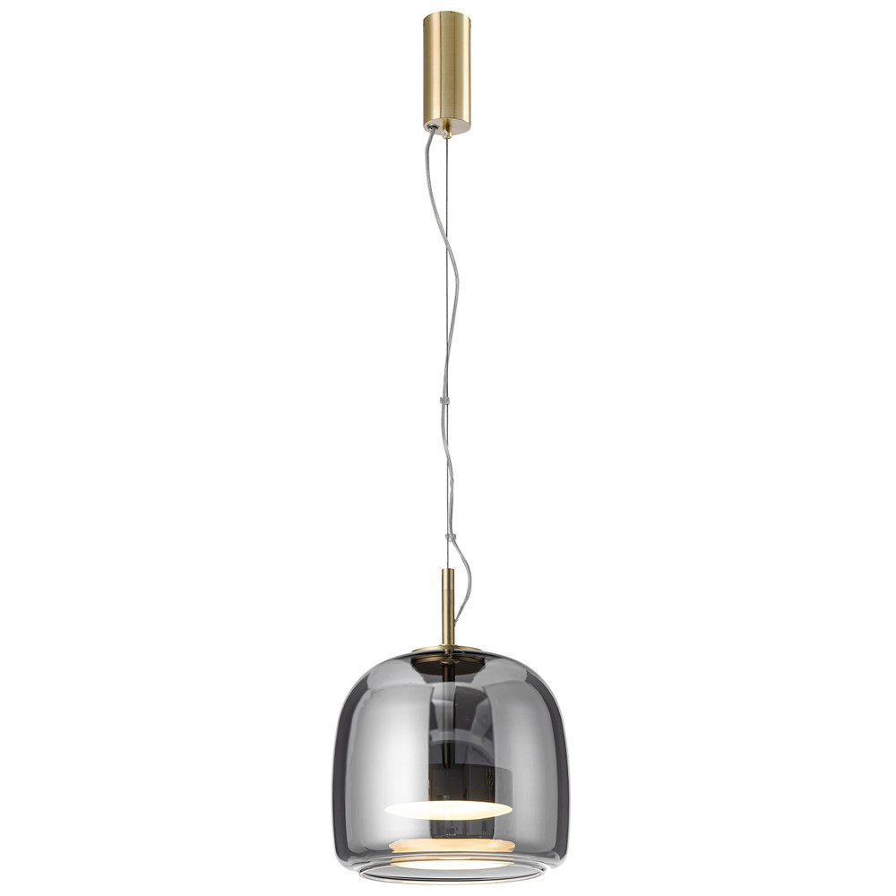 Подвесной светильник Blanton Dark Smoky Hanging Lamp 26