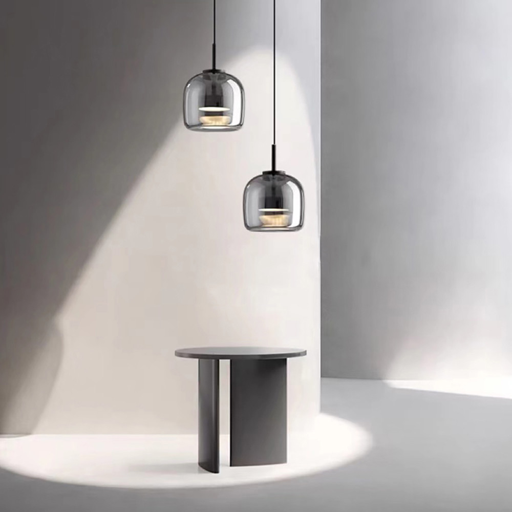 Подвесной светильник Blanton Dark Smoky Hanging Lamp 26