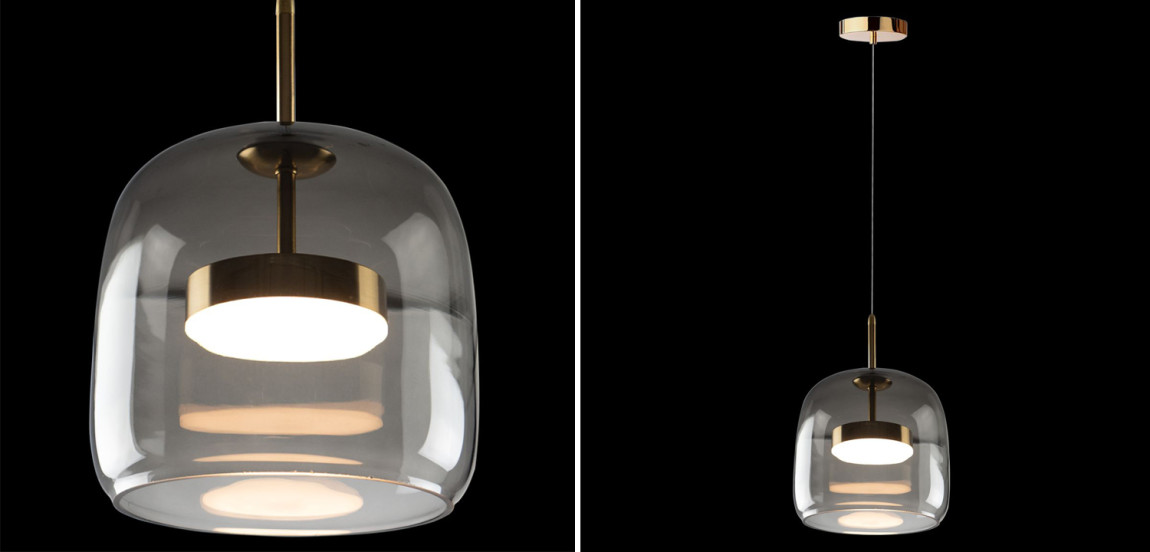 Подвесной светильник Blanton smoky 26