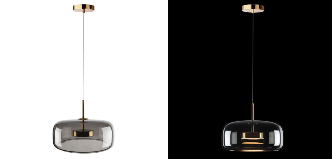 Подвесной светильник Blanton smoky 38