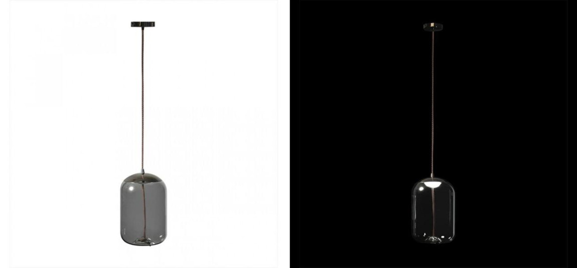 Подвесной светильник Brokis KNOT PC1034 Серое стекло