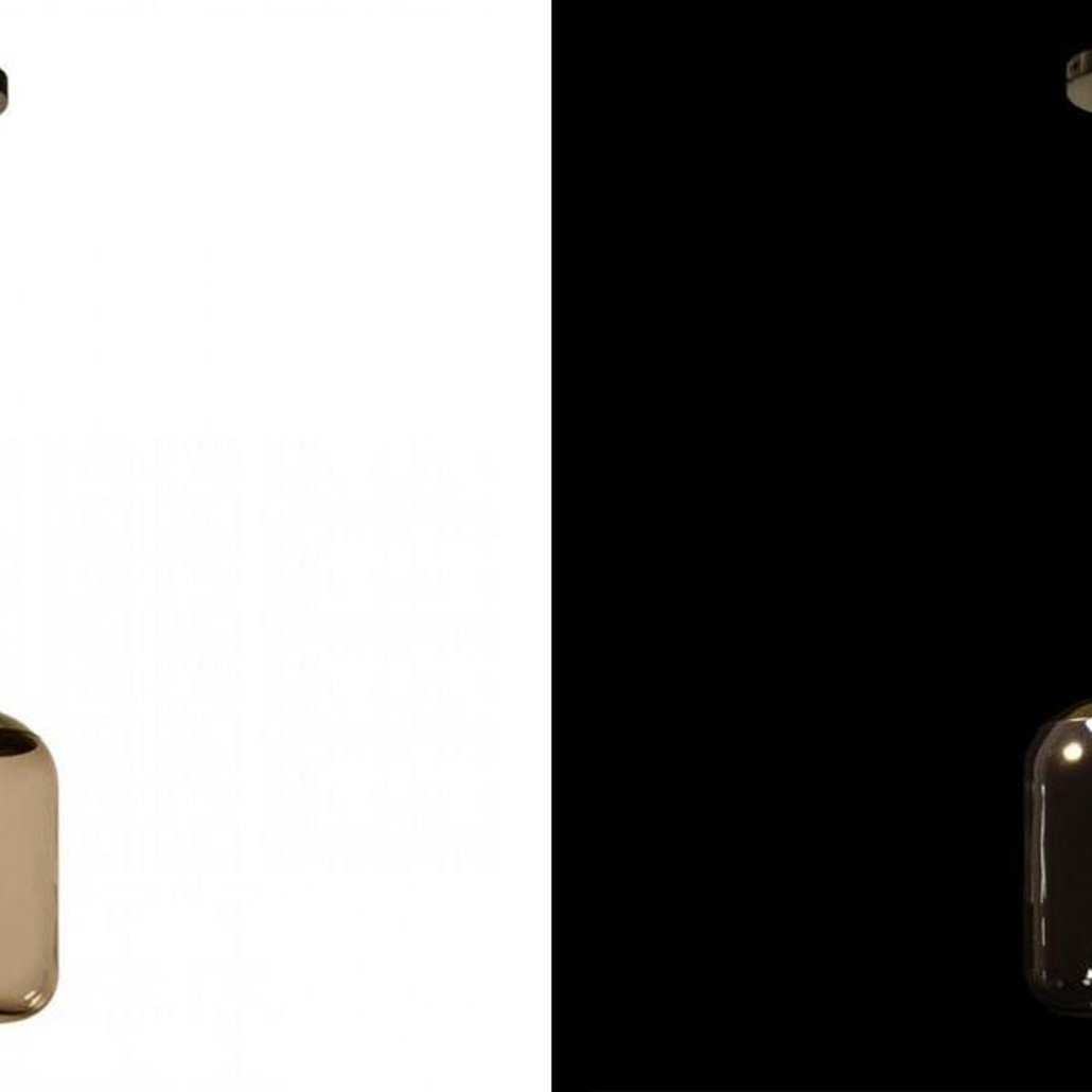 Подвесной светильник Brokis KNOT PC1034 Янтарное стекло
