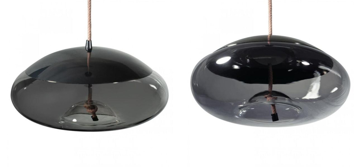 Подвесной светильник Brokis KNOT PC1037 Серое стекло