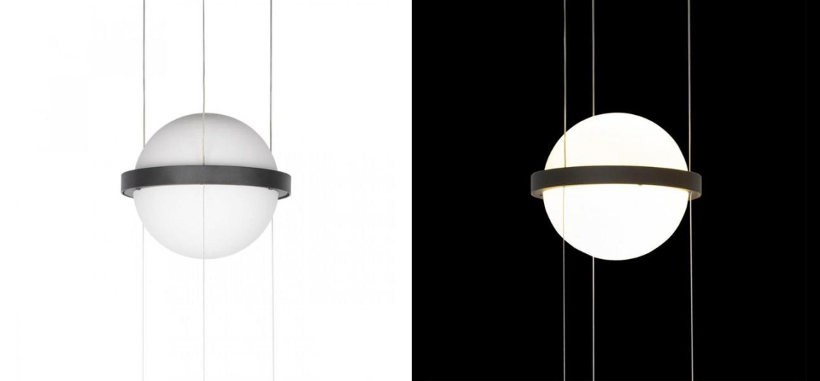 Подвесной светильник c чашей для живых растений Palma by Vibia