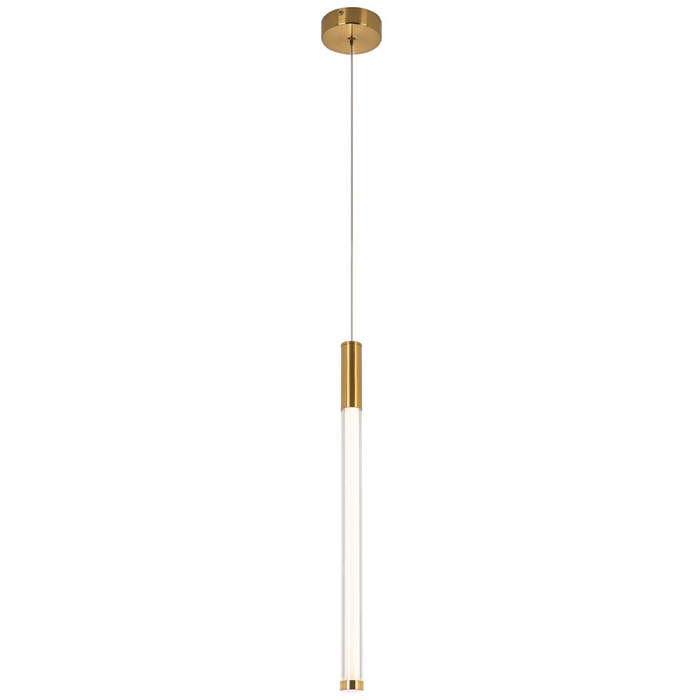 Подвесной светильник Cateline Brass Tube Hanging Lamp