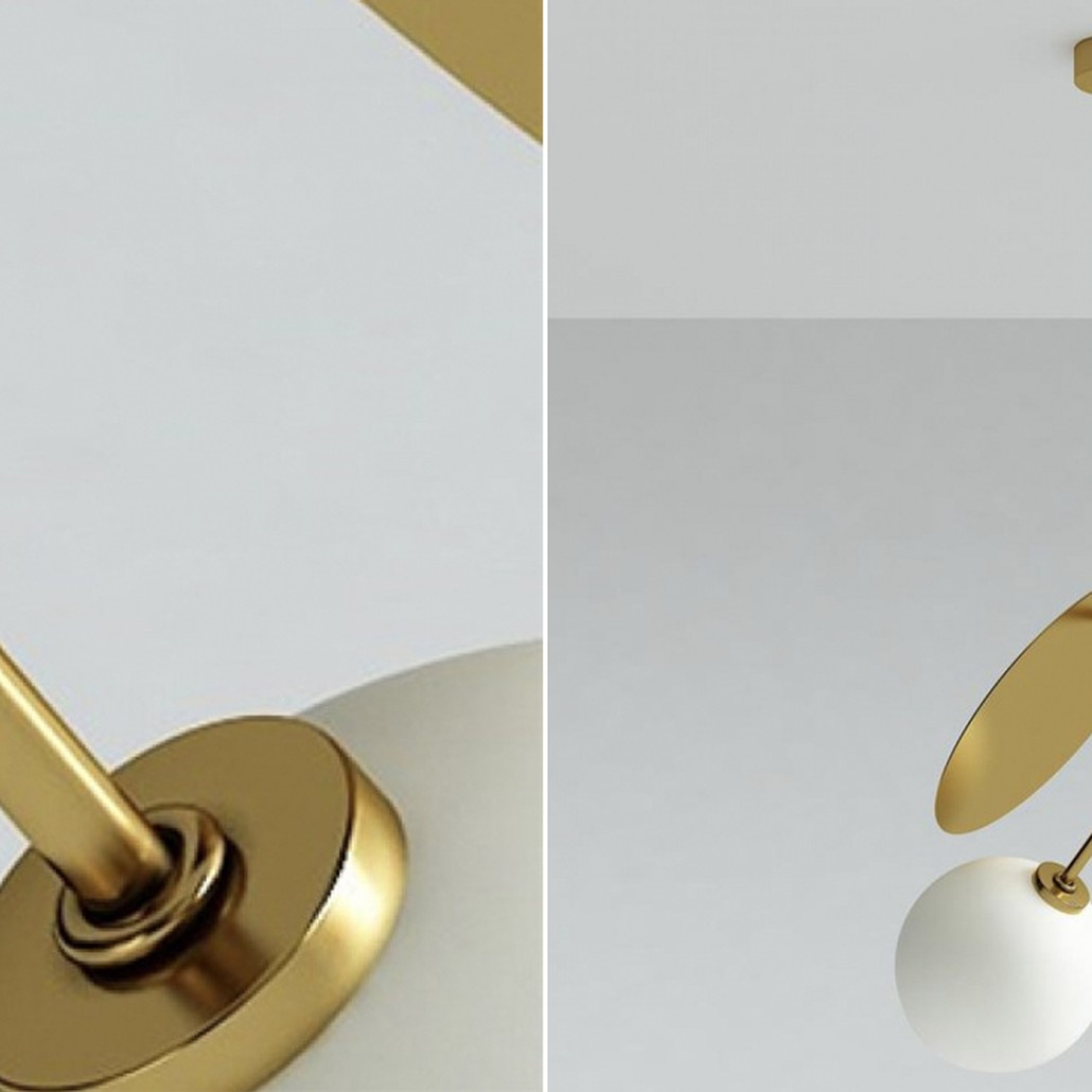 Подвесной светильник Cherry Pendant Double Gold