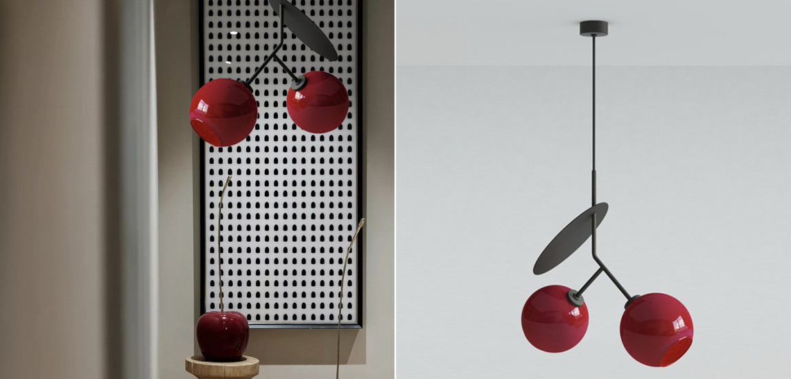 Подвесной светильник Cherry Pendant Double Red