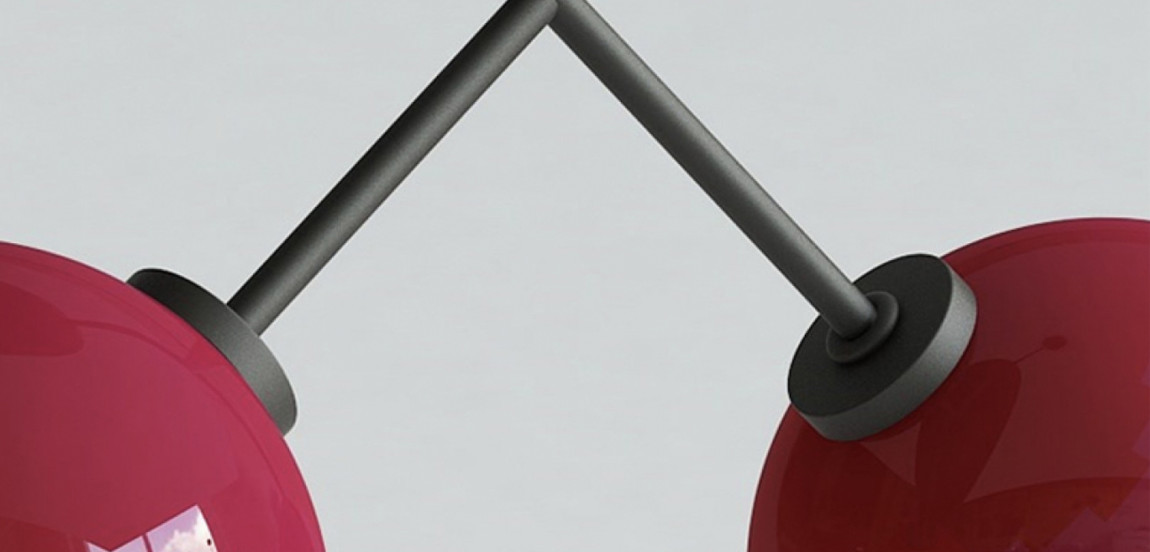 Подвесной светильник Cherry Pendant Double Red