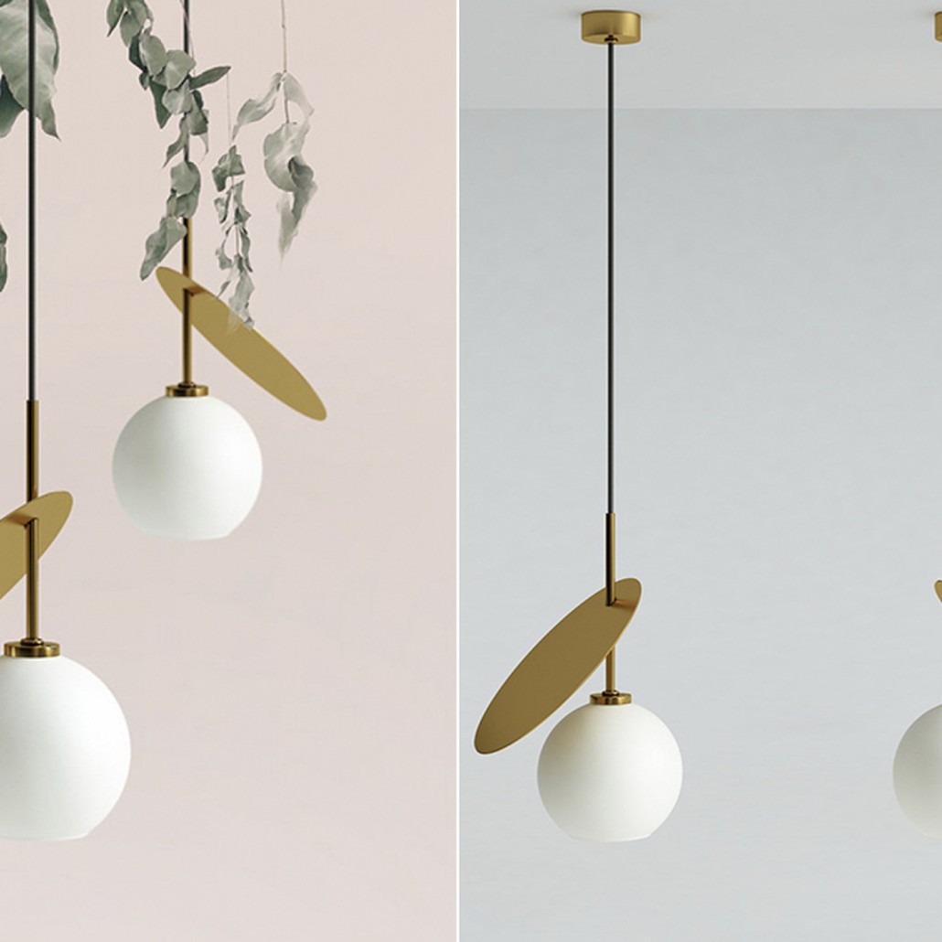 Подвесной светильник Cherry Pendant One Gold