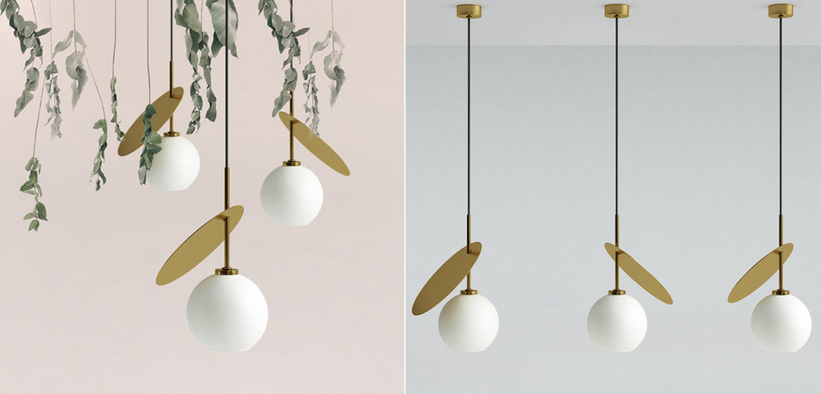 Подвесной светильник Cherry Pendant One Gold