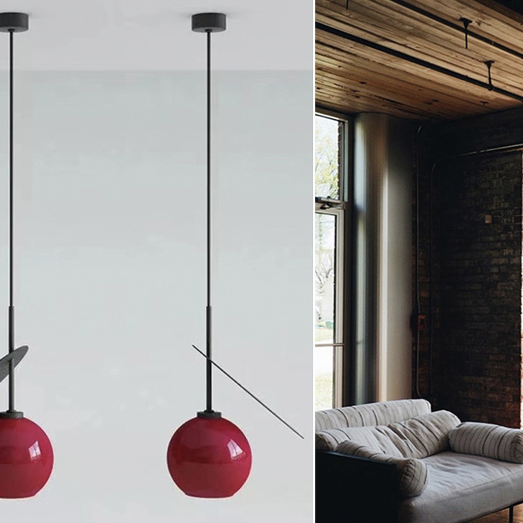 Подвесной светильник Cherry Pendant One Red