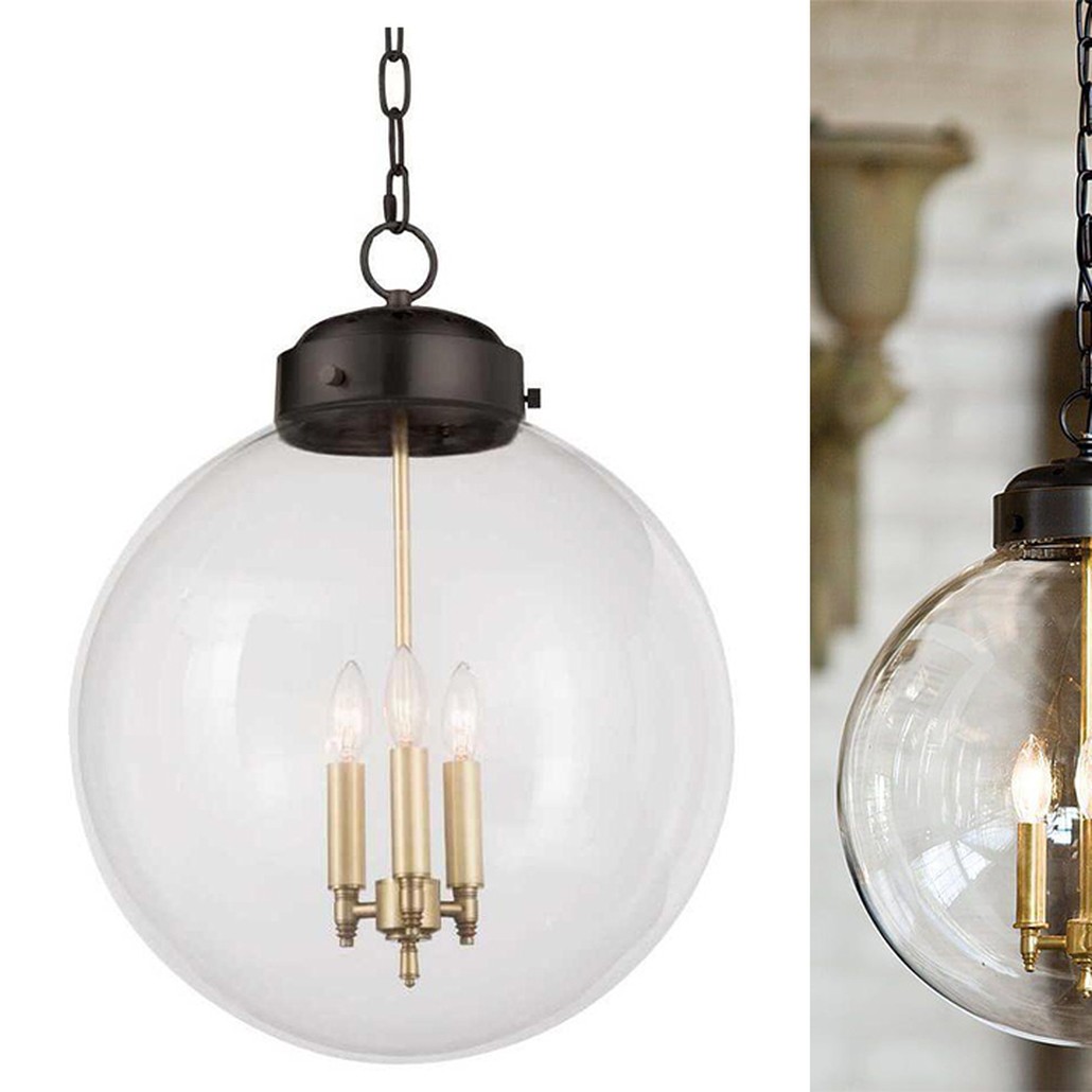 Подвесной светильник Conor Globe Hanging lamp Black