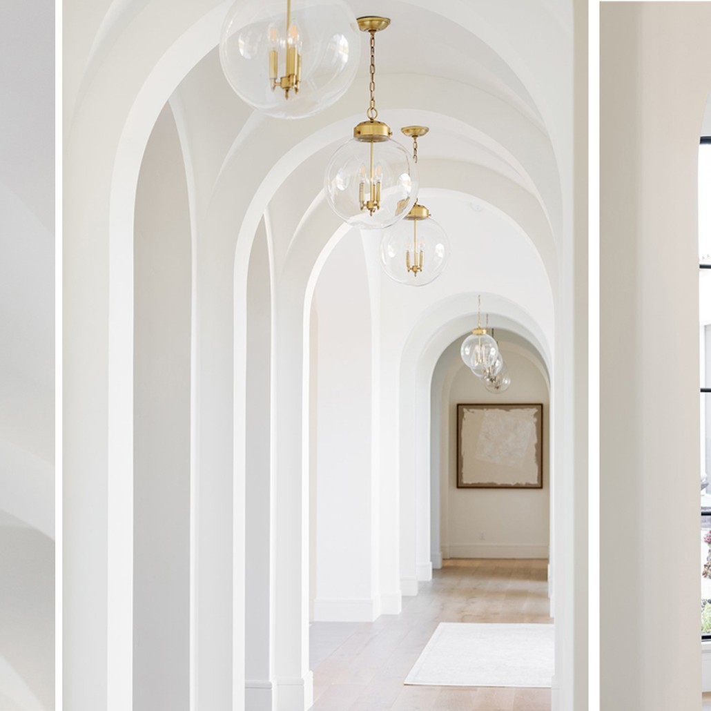 Подвесной светильник Conor Globe Hanging lamp Gold