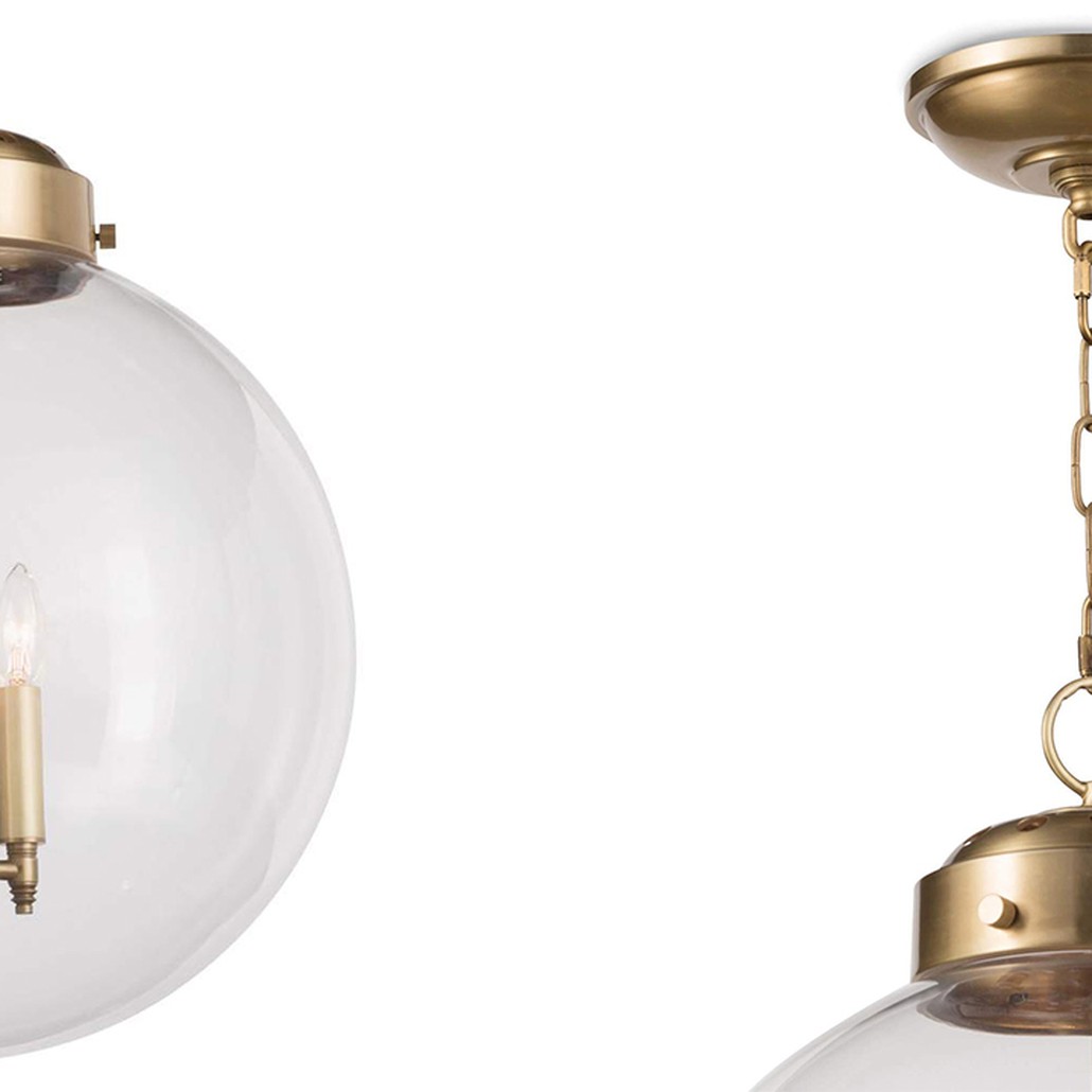 Подвесной светильник Conor Globe Hanging lamp Gold