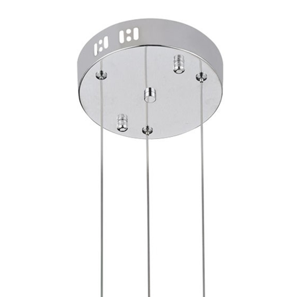 Подвесной светильник Dew Drops Tube Chrome Trio Hanging Lamp