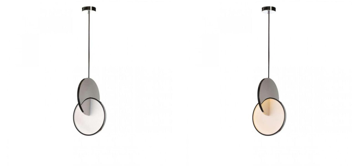Подвесной светильник Eclipse Pendant Light Сhrome