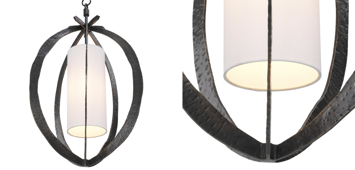 Подвесной светильник Eichholtz Chandelier Luciano bronze