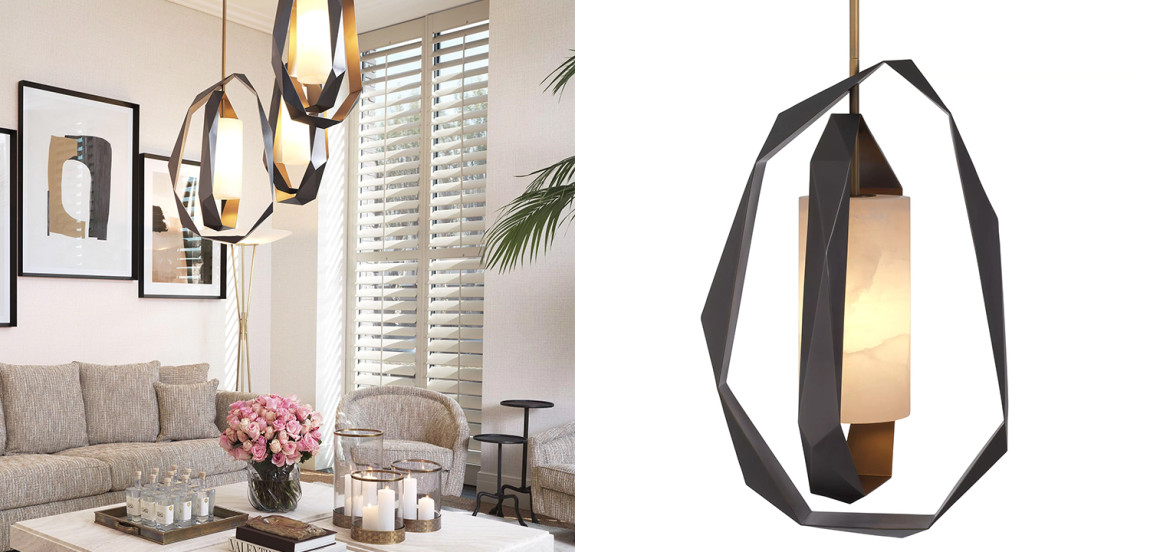 Подвесной светильник Eichholtz Chandelier Santos Double
