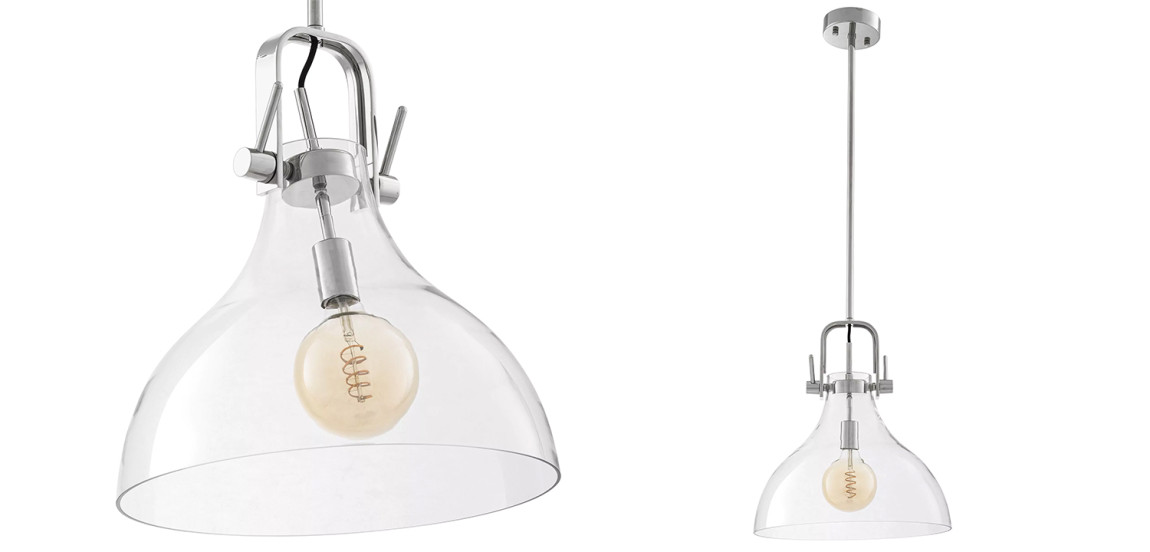 Подвесной светильник Eichholtz Lamp Connery Nickel