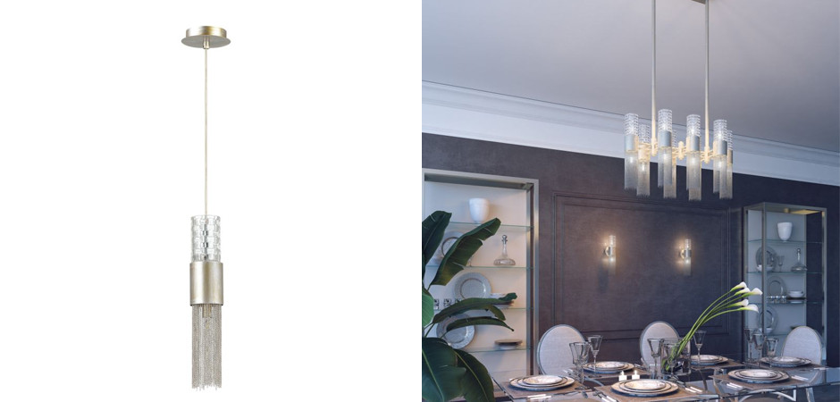 Подвесной Светильник Elite Glass Хрустальный