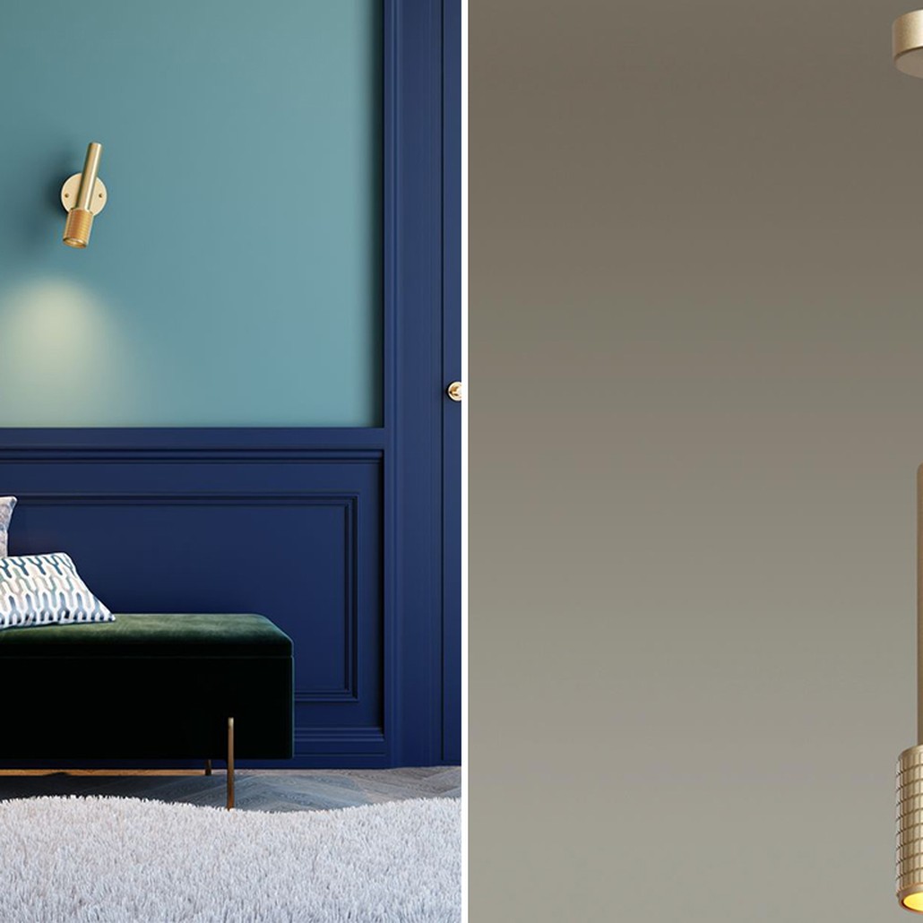 Подвесной светильник Eneko Gold Hanging Lamp