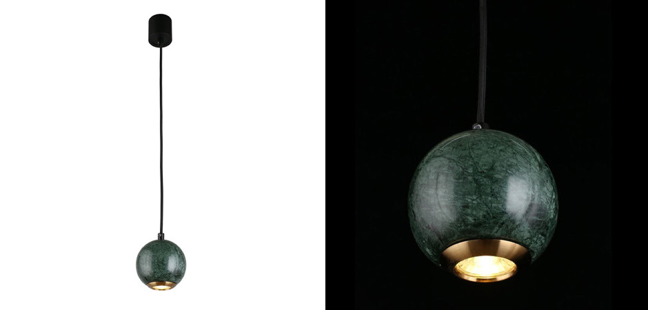 Подвесной светильник Esteban Изумрудный