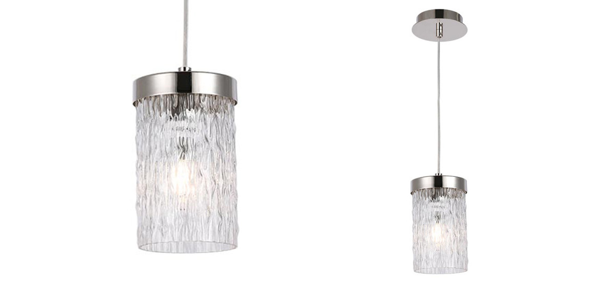 Подвесной светильник Estebe Nickel Glass Hanging Lamp