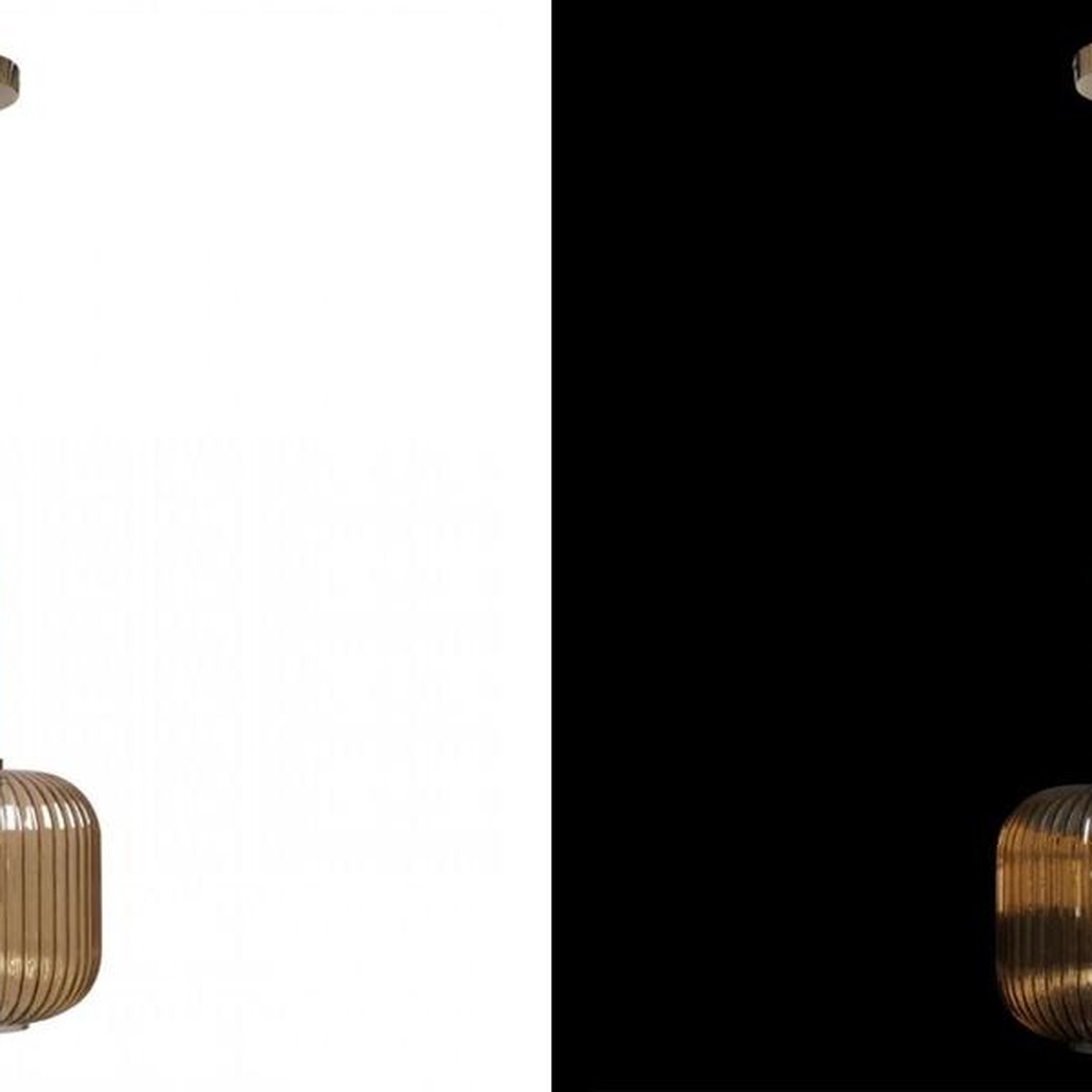 Подвесной светильник Ferm Living chinese lantern Amber Gold 36 см