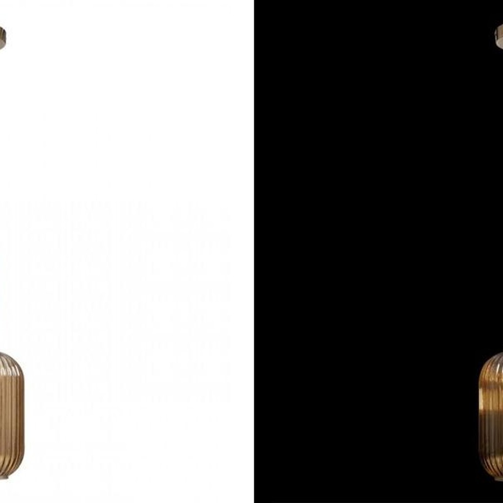 Подвесной светильник Ferm Living chinese lantern Amber Gold 39 см