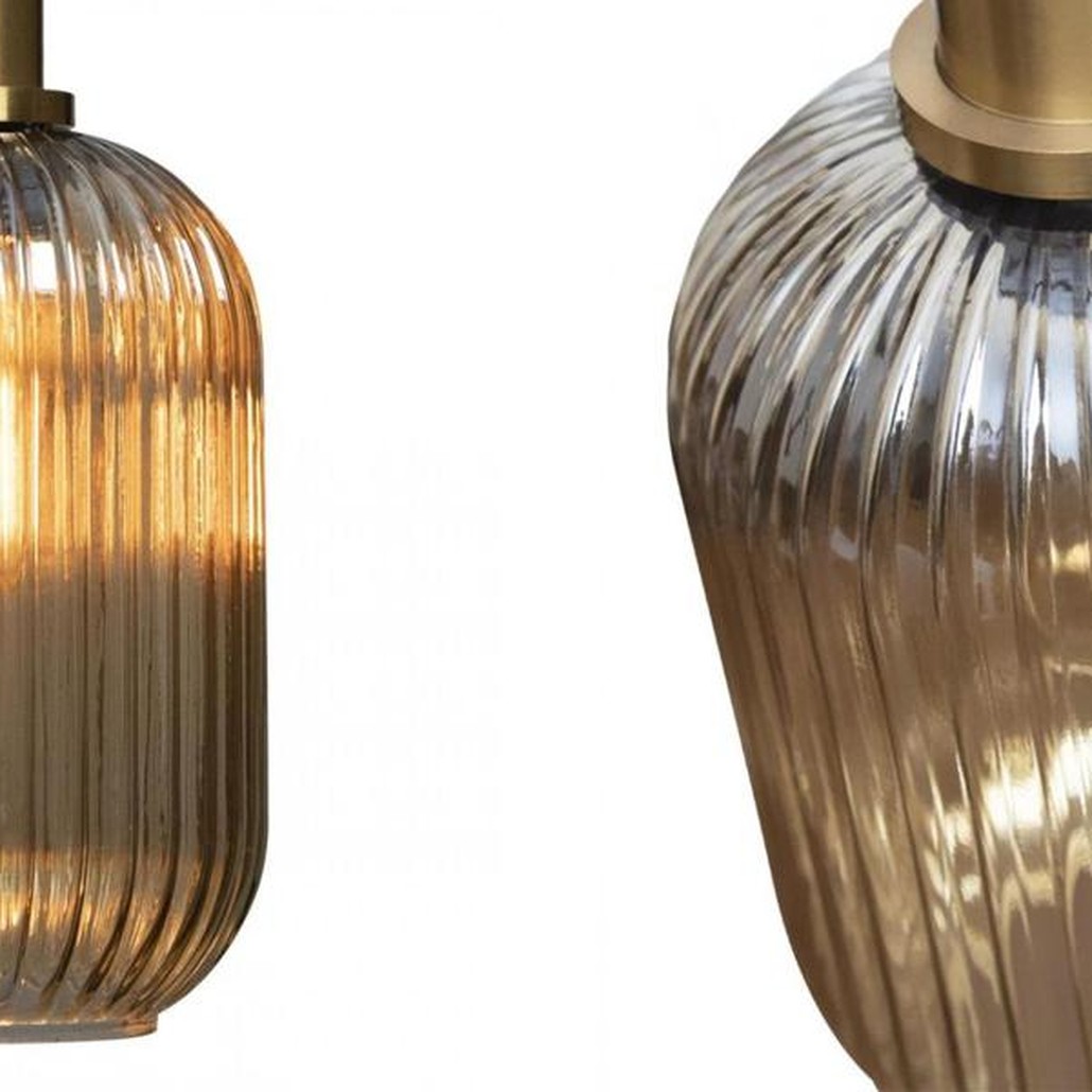 Подвесной светильник Ferm Living chinese lantern Amber Gold 39 см